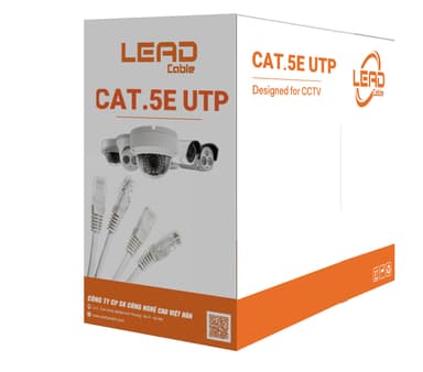 CÁP MẠNG LEAD CABLE CAT5E UTP – 26AWG – 4 CẶP XOẮN - VIETHAN