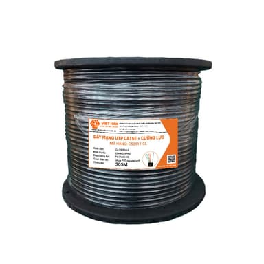 CÁP TÍN HIỆU LS-DVH CAT5E UTP – 25AWG – CHỐNG LỰC - VIETHAN