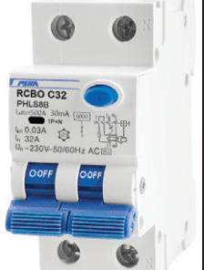 APTOMAT RCBO CHỐNG QUÁ TẢI & CHỐNG GIẬT - PEHA