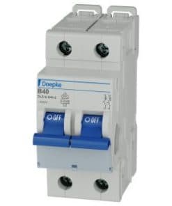 APTOMAT MCB 2 PHA CHỐNG QUÁ TẢI & NGẮT MẠCH - DOEPKE