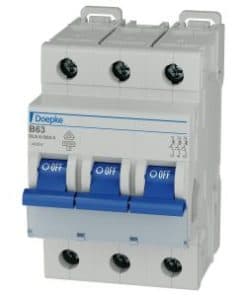 APTOMAT MCB 3 PHA CHỐNG QUÁ TẢI & NGẮT MẠCH - DOEPKE