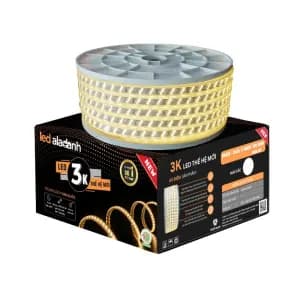 LED DÂY 3K VH33 - 2835/ 3 HÀNG/ 180 BÓNG - VIETHAN